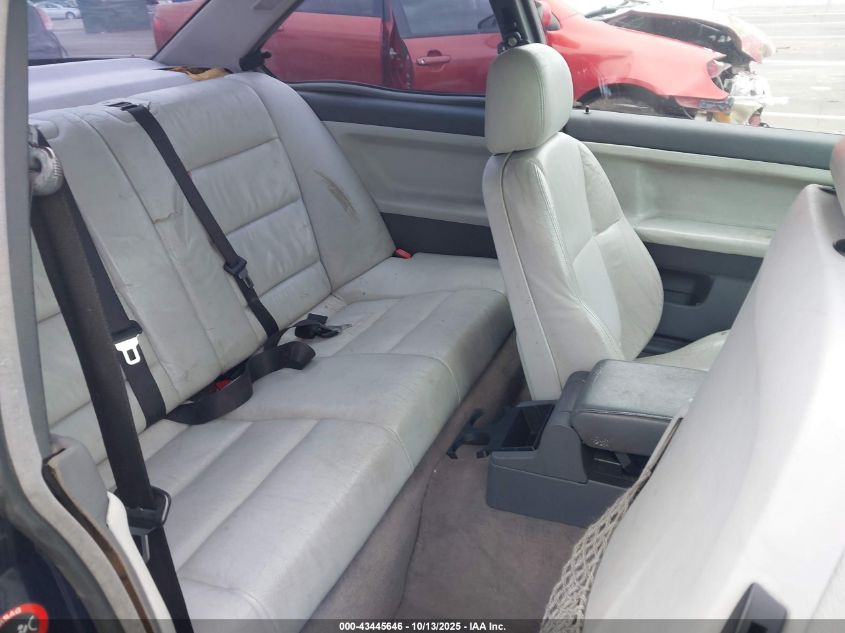 1997 BMW 328Is VIN: WBABG2320VET34596 Lot: 43445646