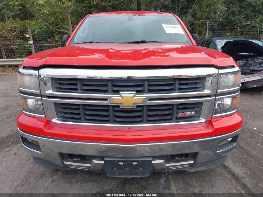 2014 Chevrolet Silverado 1500 2Lt VIN: 3GCUKREC7EG289416 Lot: 43445654