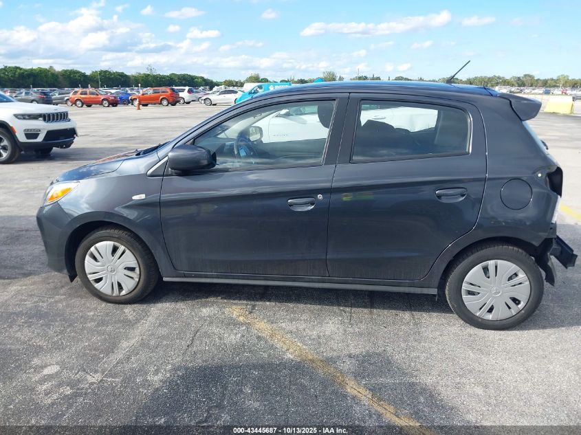 2024 Mitsubishi Mirage Es/Le VIN: ML32AUHJ5RH028596 Lot: 43445687