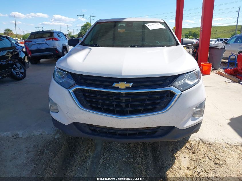 2020 Chevrolet Equinox Fwd Ls VIN: 3GNAXHEV2LS553711 Lot: 43445721