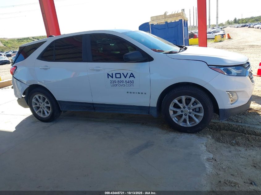 2020 Chevrolet Equinox Fwd Ls VIN: 3GNAXHEV2LS553711 Lot: 43445721