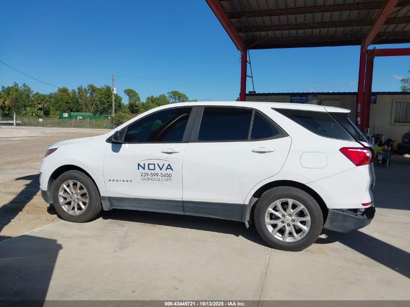 2020 Chevrolet Equinox Fwd Ls VIN: 3GNAXHEV2LS553711 Lot: 43445721