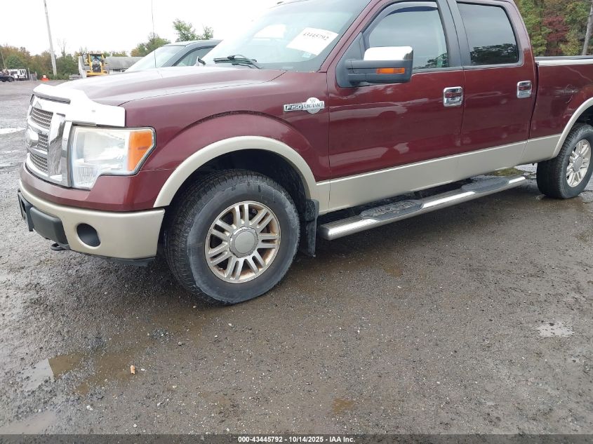 2009 Ford F-150 Fx4/King Ranch/Lariat/Platinum/Xl/Xlt VIN: 1FTPW14V09KB81434 Lot: 43445792