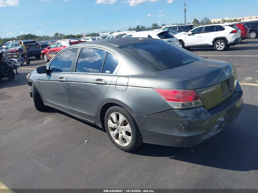 2008 Honda Accord 2.4 Ex-L grey sedan gasoline 1HGCP268X8A019809 photo #4