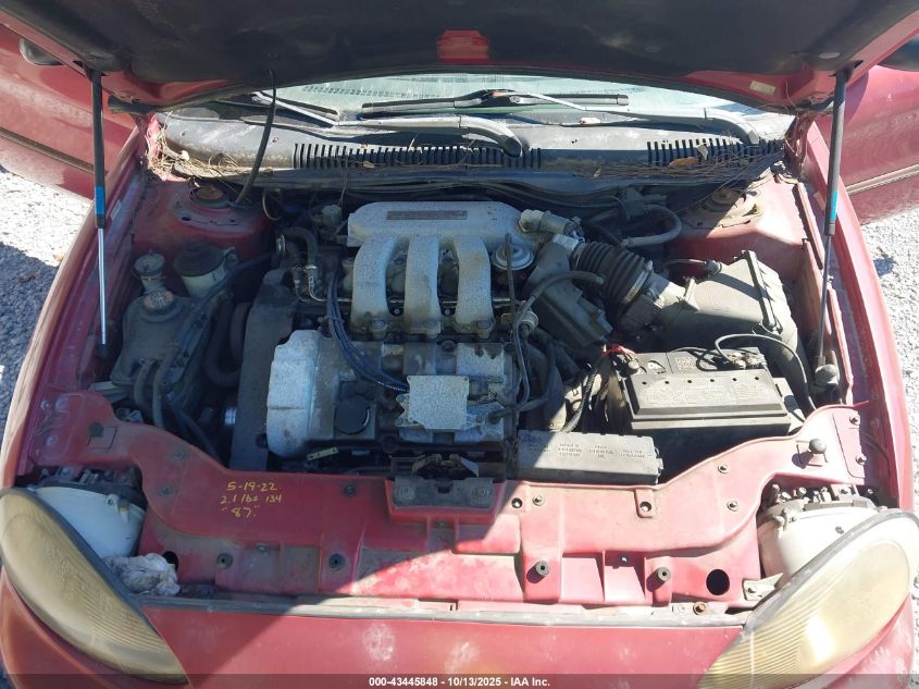 1998 Mercury Sable Ls VIN: 1MEFM53SXWG634438 Lot: 43445848