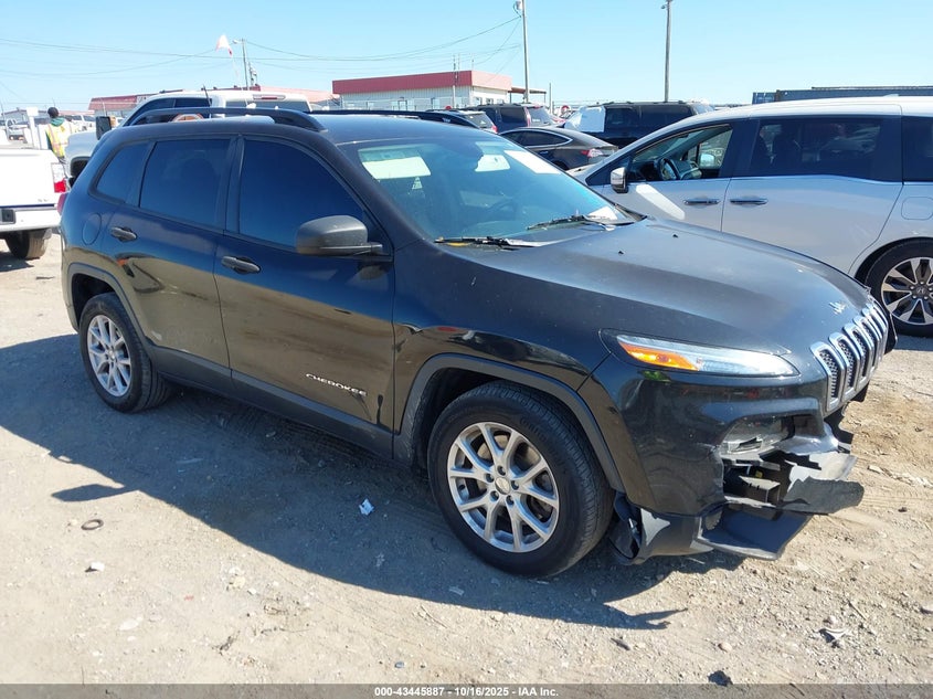 2016 JEEP CHEROKEE SPORT - 1C4PJLAB1GW230067
