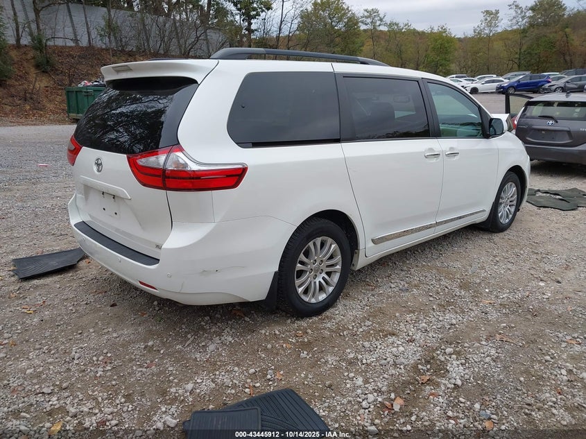 2017 TOYOTA SIENNA XLE PREMIUM 8 PASSENGER 5TDYZ3DC4HS798039