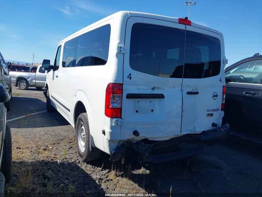 2014 NISSAN NV PASSENGER NV3500 HD auction photo 3
