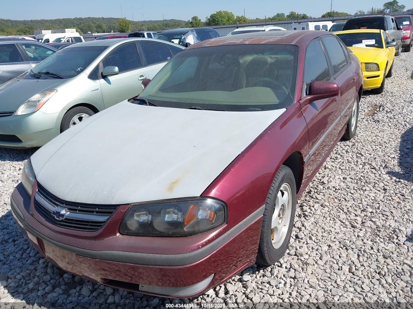 2001 Chevrolet Impala Ls VIN: 2G1WH55K219202249 Lot: 43445965