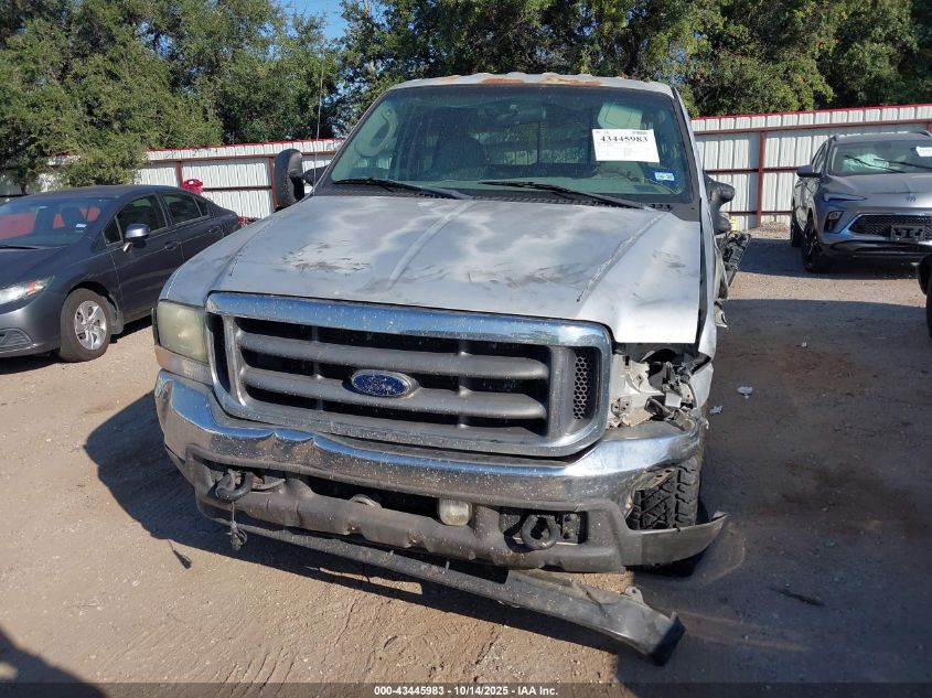 2004 Ford F-250 Lariat/Xl/Xlt VIN: 1FTNW21P64EB49436 Lot: 43445983