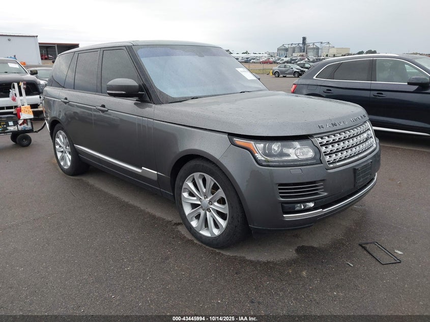 LAND ROVER RANGE ROVER 3.0L V6 TURBOCHARGED DIESEL HSE TD6