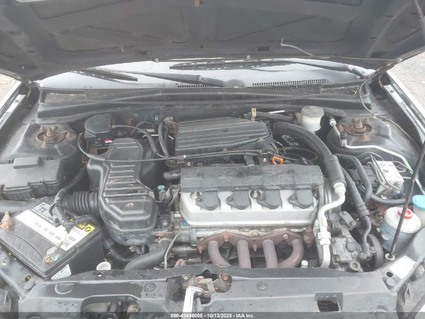 2004 Honda Civic Ex VIN: 2HGES26704H527197 Lot: 43446008