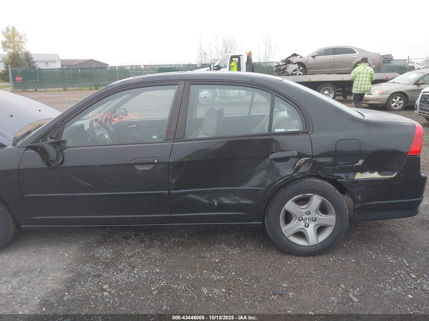 2004 Honda Civic Ex VIN: 2HGES26704H527197 Lot: 43446008