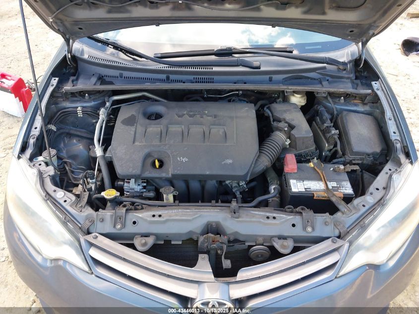 2016 Toyota Corolla Le VIN: 2T1BURHE7GC583197 Lot: 43446013