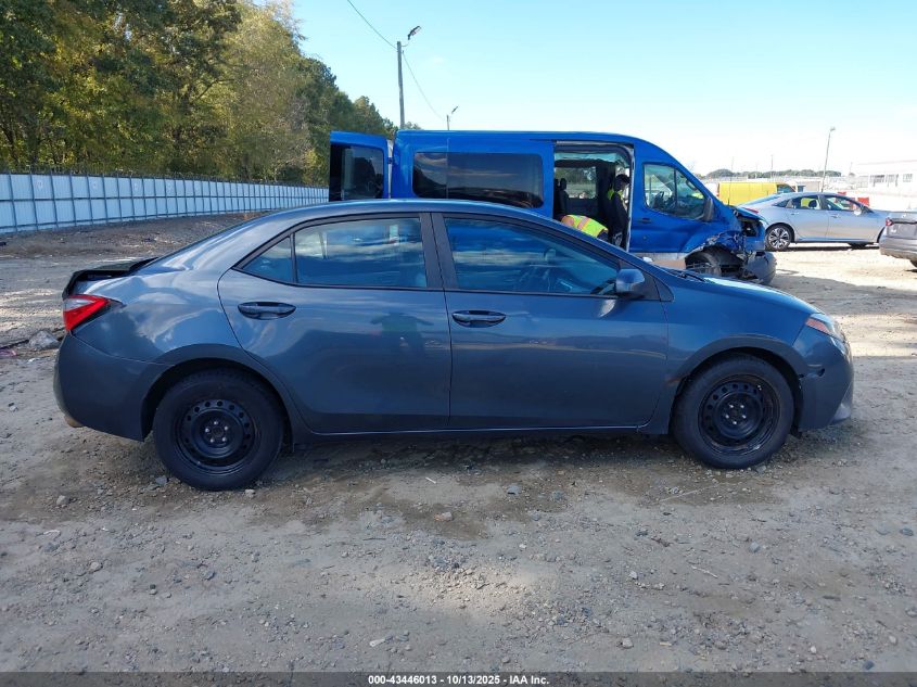 2016 Toyota Corolla Le VIN: 2T1BURHE7GC583197 Lot: 43446013