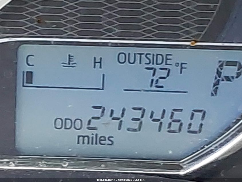 2016 Toyota Corolla Le VIN: 2T1BURHE7GC583197 Lot: 43446013