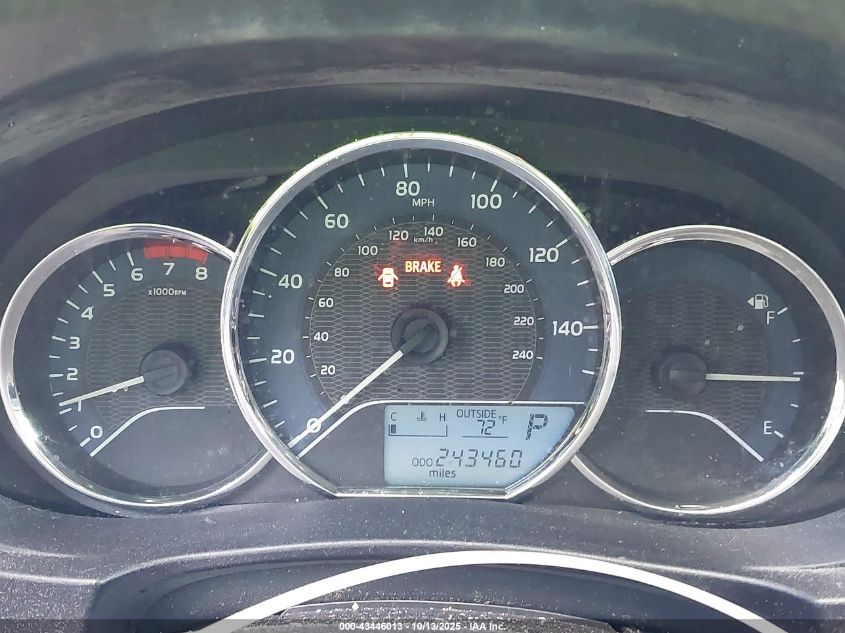 2016 Toyota Corolla Le VIN: 2T1BURHE7GC583197 Lot: 43446013