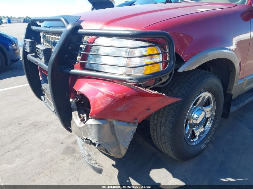 2002 Ford Explorer Eddie Bauer VIN: 1FMDU64E62UA18783 Lot: 43446035