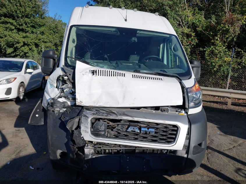 2021 Ram Promaster 3500 High Roof 159 Wb VIN: 3C6MRVHG8ME558432 Lot: 43446048