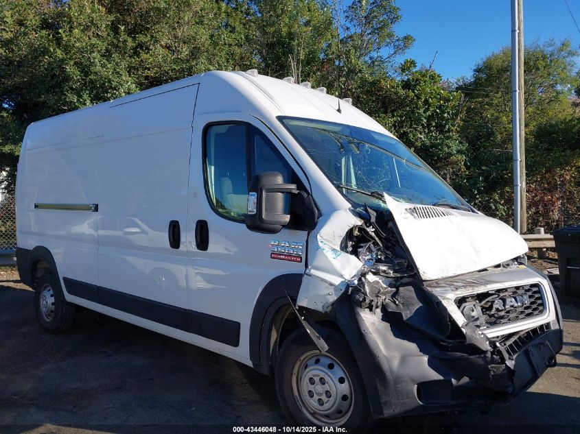 2021 Ram Promaster 3500 High Roof 159 Wb VIN: 3C6MRVHG8ME558432 Lot: 43446048