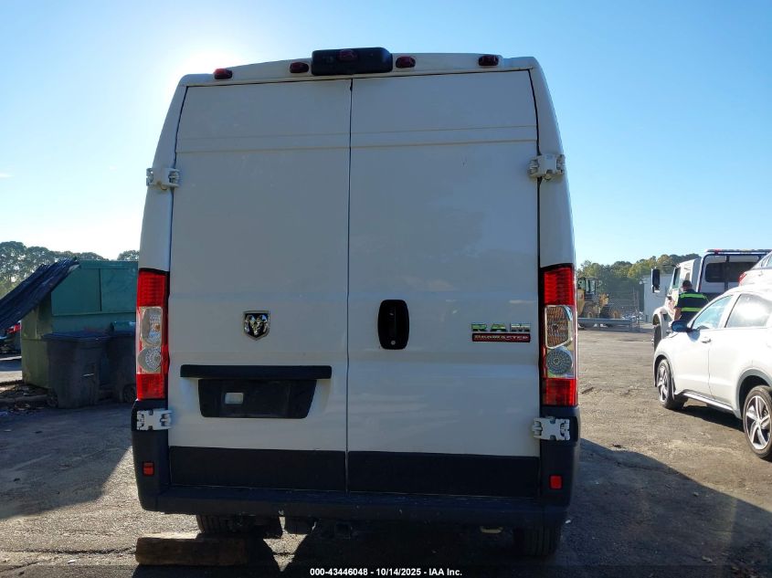 2021 Ram Promaster 3500 High Roof 159 Wb VIN: 3C6MRVHG8ME558432 Lot: 43446048