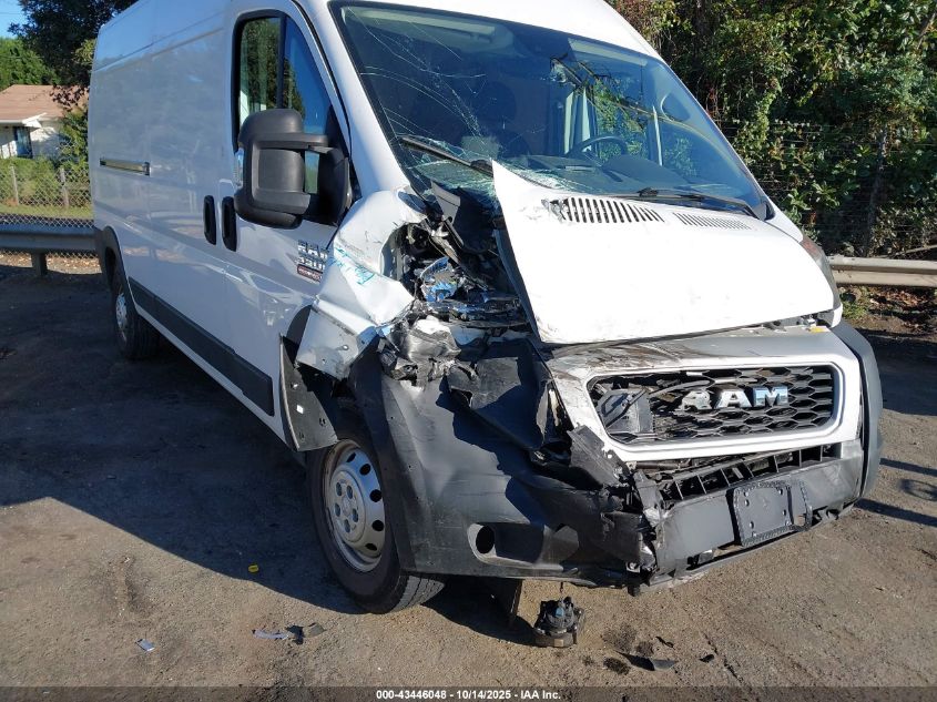 2021 Ram Promaster 3500 High Roof 159 Wb VIN: 3C6MRVHG8ME558432 Lot: 43446048