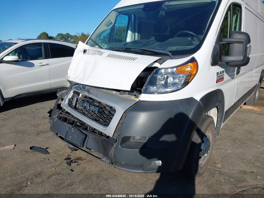 2021 Ram Promaster 3500 High Roof 159 Wb VIN: 3C6MRVHG8ME558432 Lot: 43446048