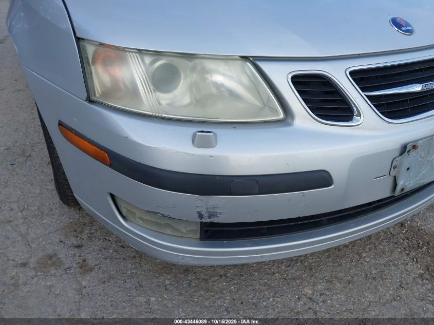 2004 Saab 9-3 Arc VIN: YS3FD79Y846007435 Lot: 43446089
