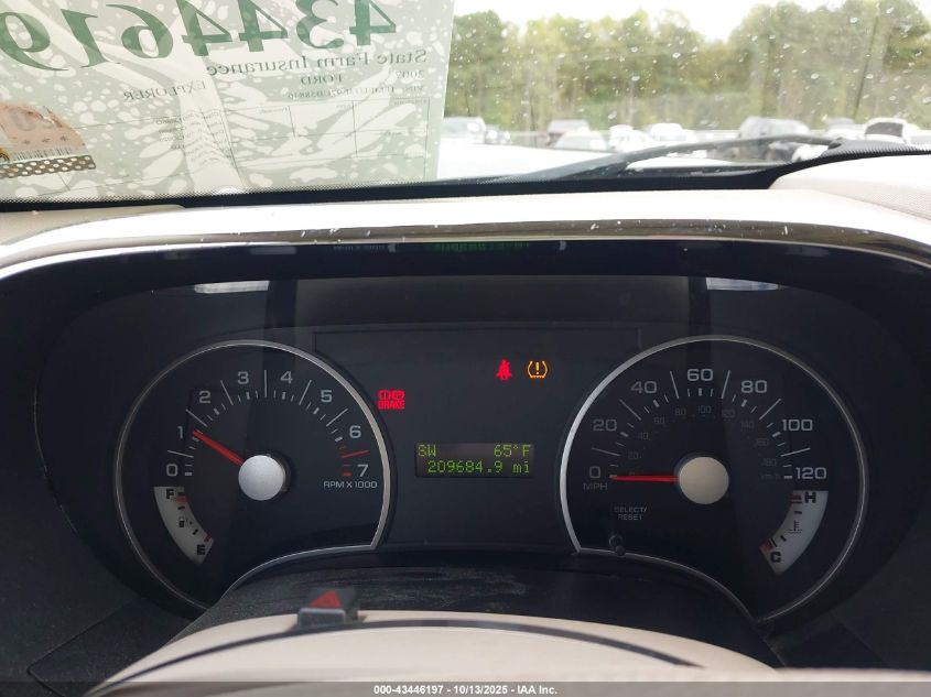 2007 Ford Explorer Xlt VIN: 1FMEU73E97UB58846 Lot: 43446197