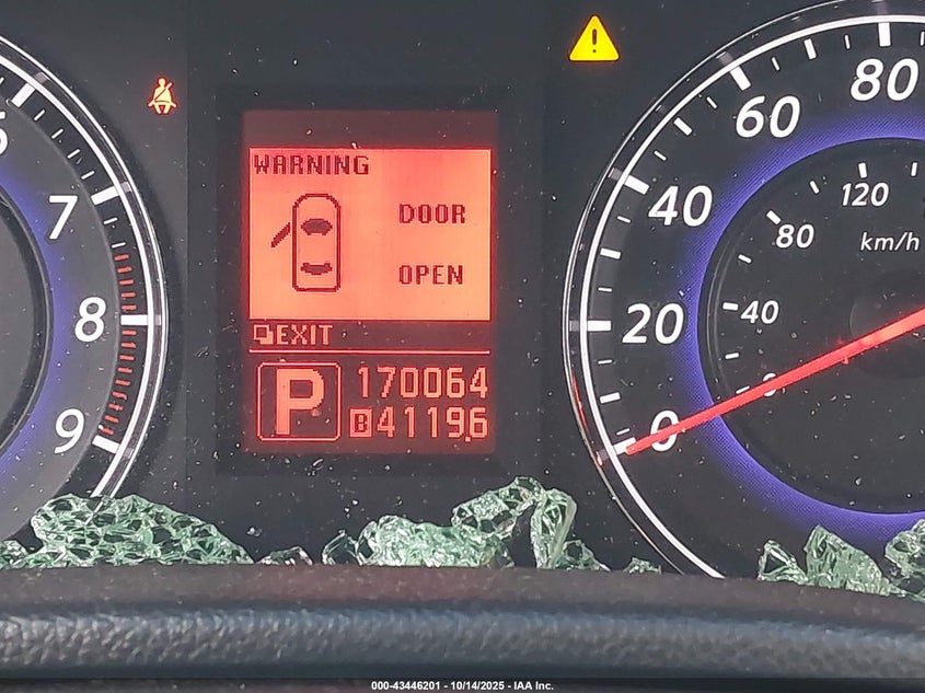 2009 Infiniti G37X VIN: JNKCV64F49M654021 Lot: 43446201