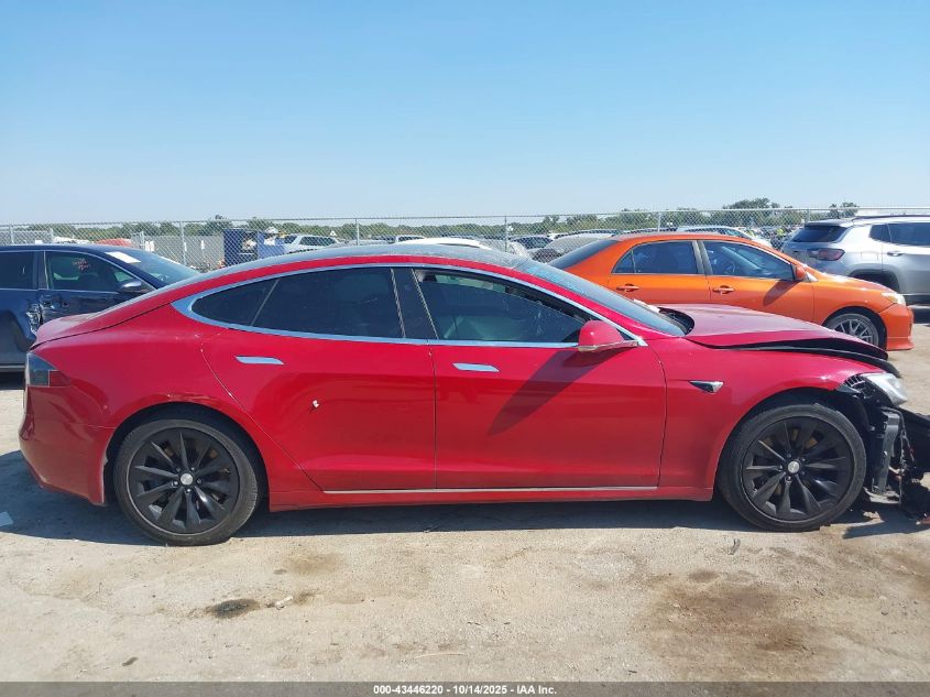 2018 Tesla Model S 100D/75D/P100D VIN: 5YJSA1E2XJF243839 Lot: 43446220