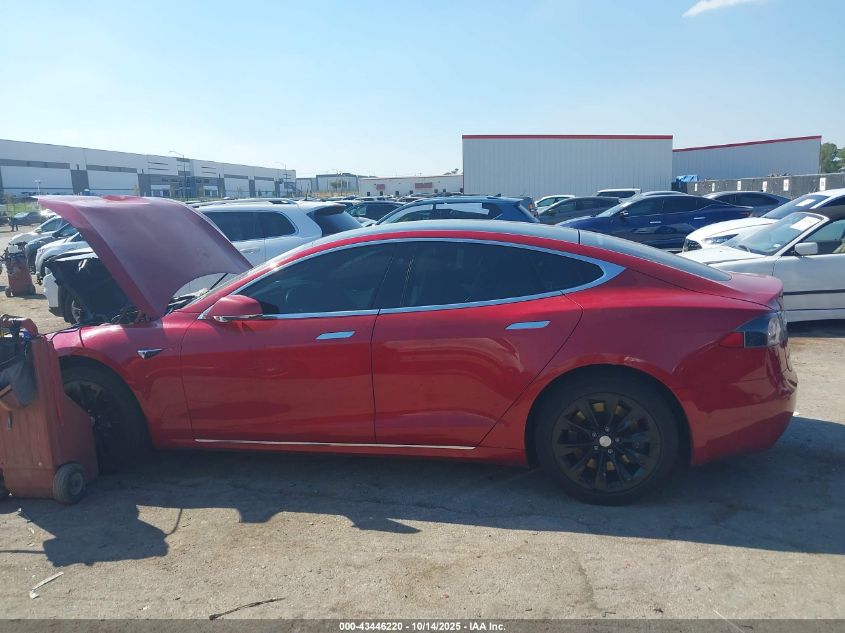 2018 Tesla Model S 100D/75D/P100D VIN: 5YJSA1E2XJF243839 Lot: 43446220