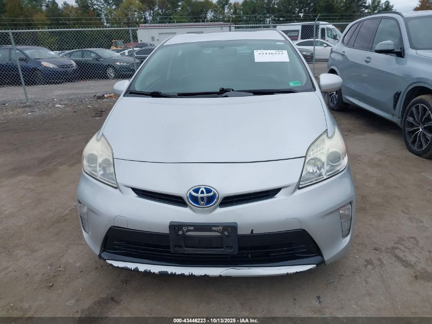 2015 Toyota Prius Two VIN: JTDKN3DU9F0409955 Lot: 43446223