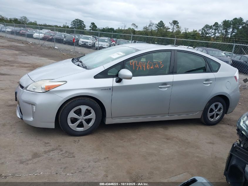 2015 Toyota Prius Two VIN: JTDKN3DU9F0409955 Lot: 43446223