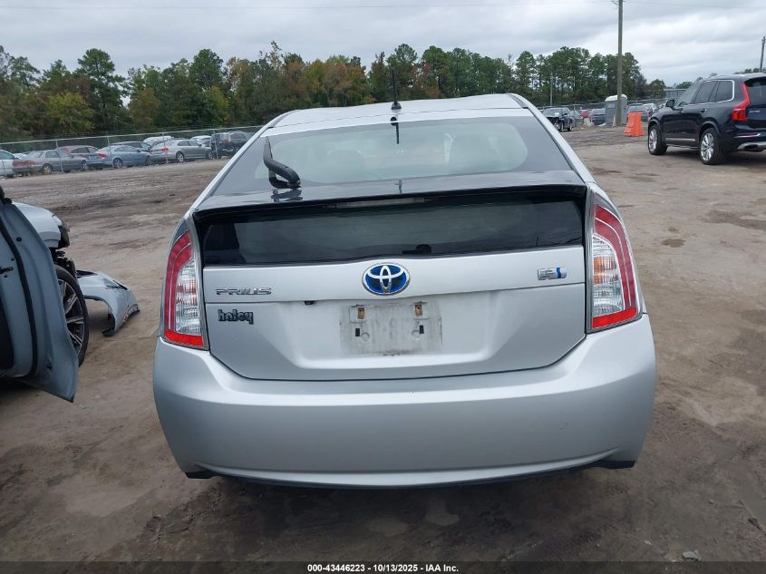 2015 Toyota Prius Two VIN: JTDKN3DU9F0409955 Lot: 43446223