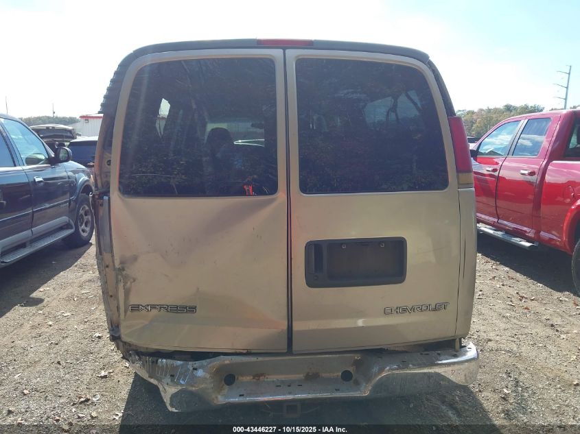 2002 Chevrolet Express VIN: 1GAGG29R221121092 Lot: 43446227