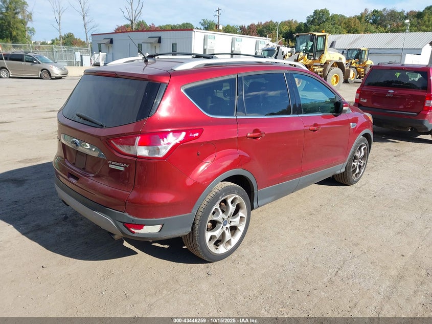 Vin: 1fmcu0j96fub15701, lot: 43941110, ford escape titanium 20154