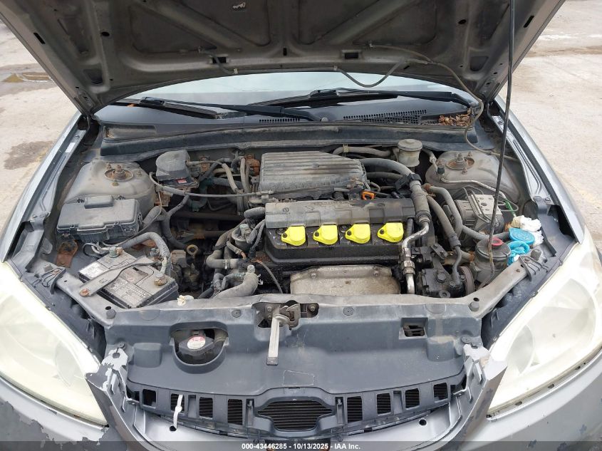 2005 Honda Civic Ex VIN: 2HGES26845H518836 Lot: 43446285