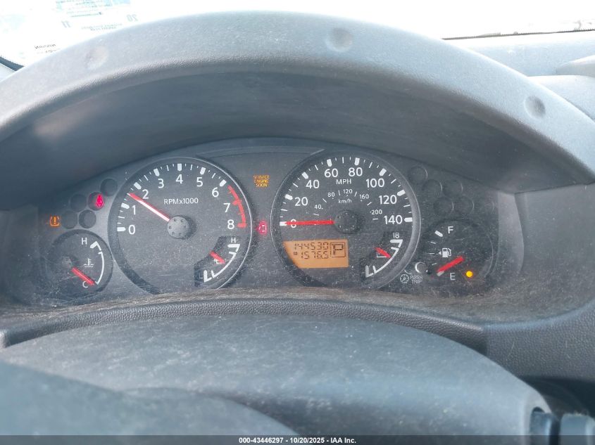 2008 Nissan Frontier Se VIN: 1N6AD06U78C403225 Lot: 43446297