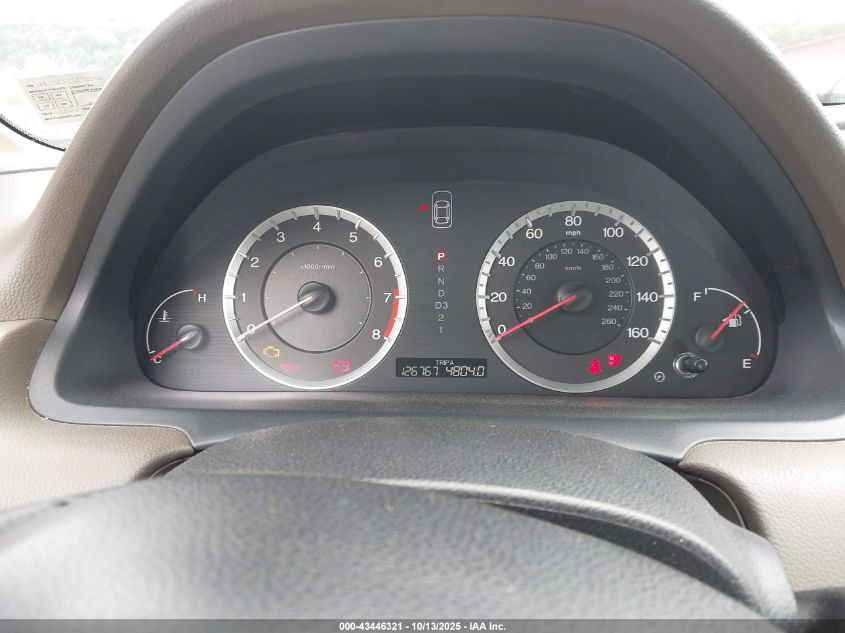 2009 Honda Accord 2.4 Lx-P VIN: 1HGCP264X9A010476 Lot: 43446321