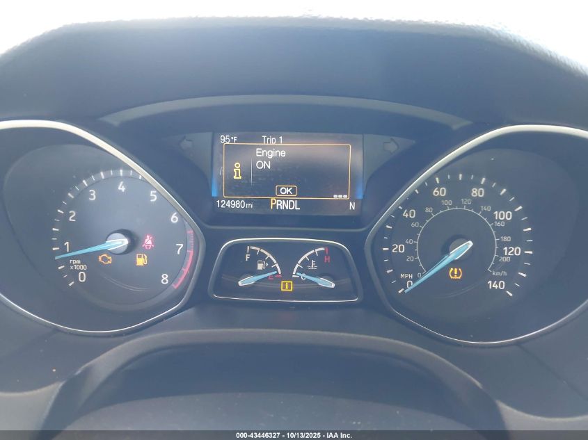 2015 Ford Focus Se VIN: 1FADP3F23FL205462 Lot: 43446327