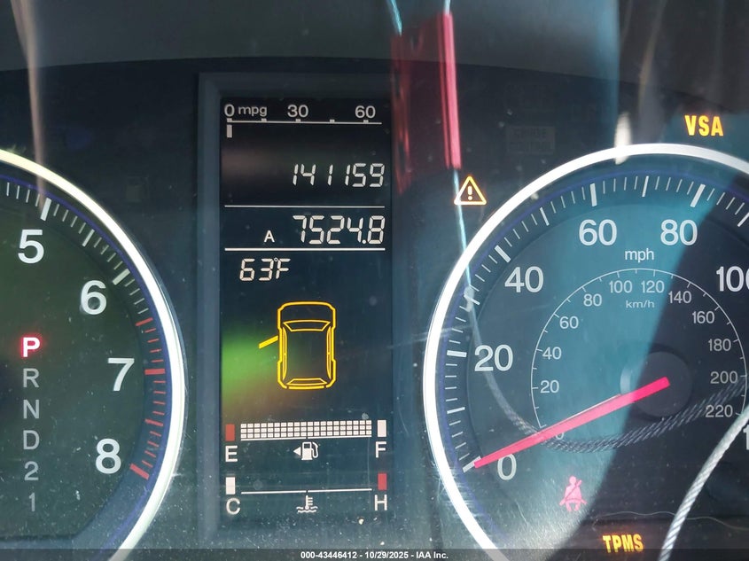 2007 Honda Cr-V Ex-L VIN: JHLRE38797C042111 Lot: 43446412