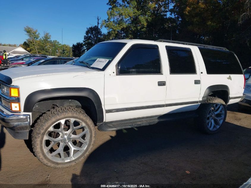 1999 Chevrolet Suburban 1500 Lt VIN: 3GNFK16R4XG271222 Lot: 43446417