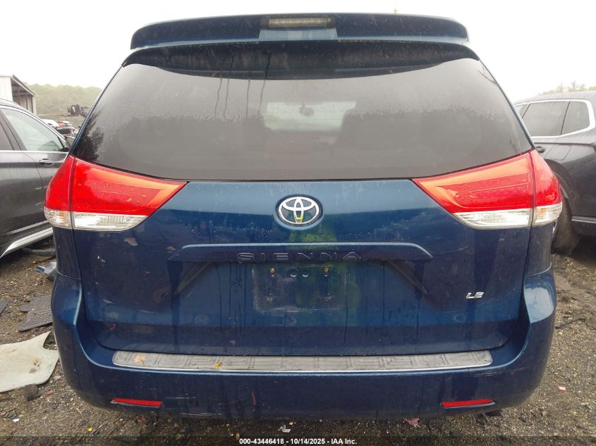 2011 Toyota Sienna Le V6 VIN: 5TDKK3DC4BS085840 Lot: 43446418