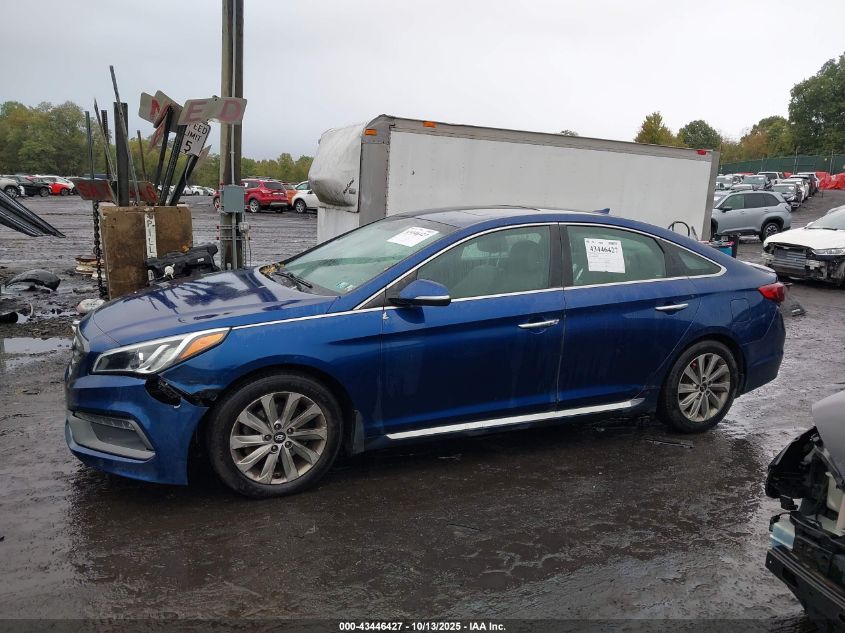 2017 Hyundai Sonata Sport VIN: 5NPE34AF4HH562019 Lot: 43446427