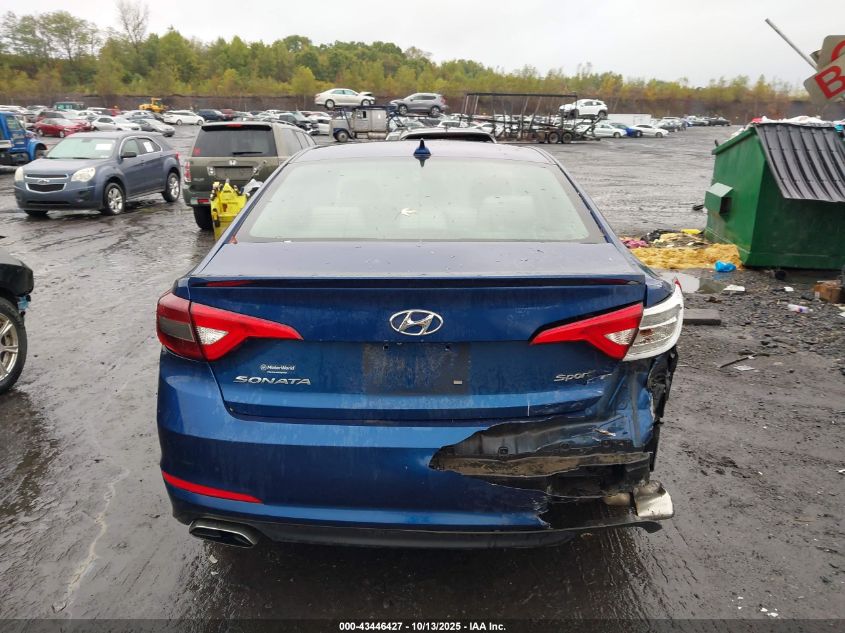 2017 Hyundai Sonata Sport VIN: 5NPE34AF4HH562019 Lot: 43446427