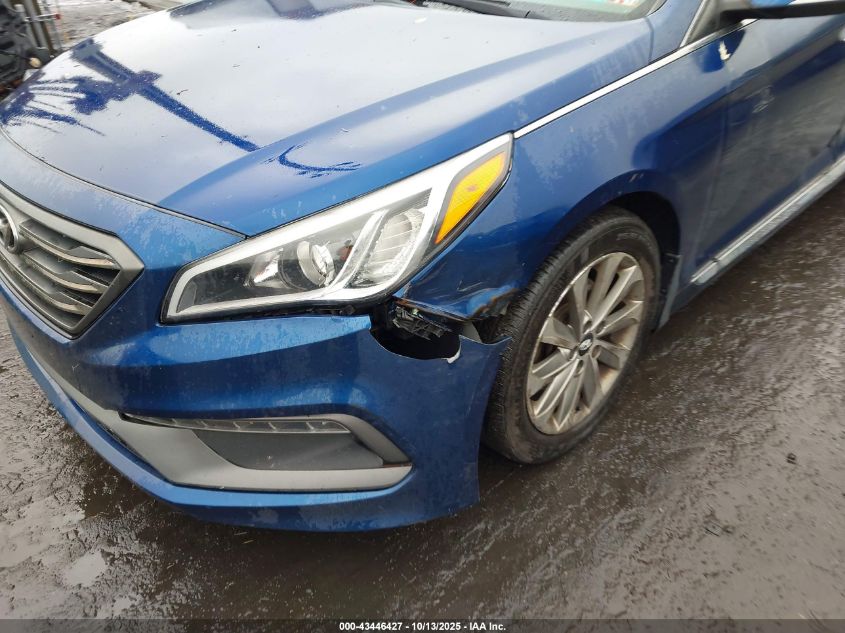 2017 Hyundai Sonata Sport VIN: 5NPE34AF4HH562019 Lot: 43446427