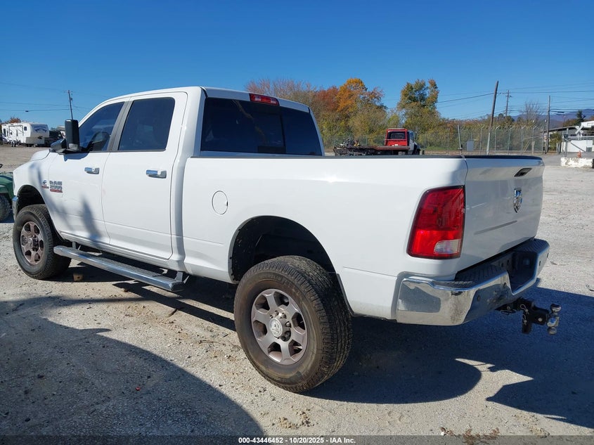 Vin: 3c6ur5dl3gg347117, lot: 43941303, ram 2500 big horn 20163