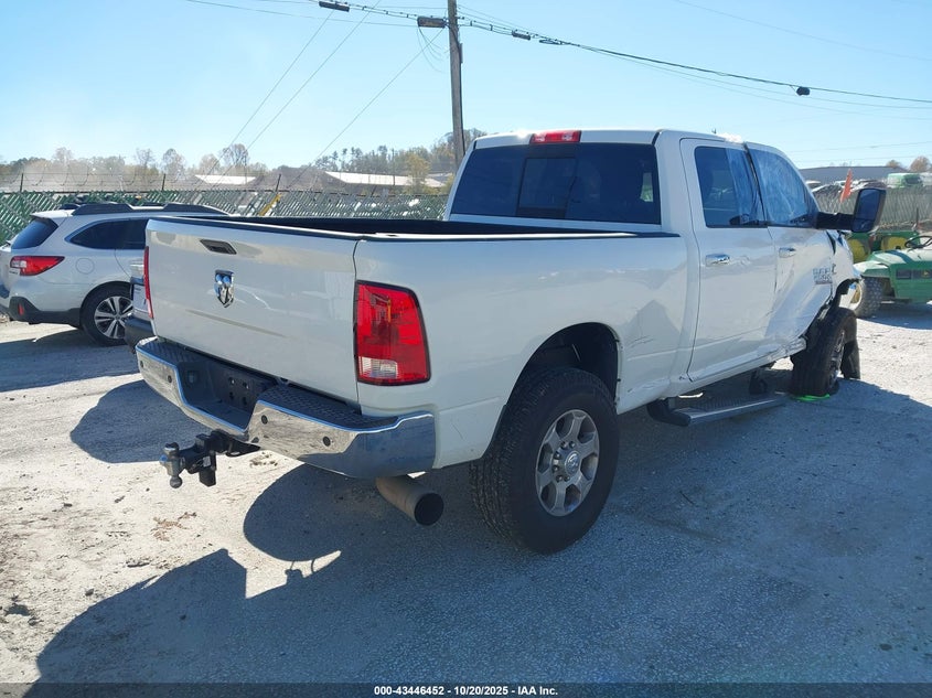 Vin: 3c6ur5dl3gg347117, lot: 43941303, ram 2500 big horn 20164