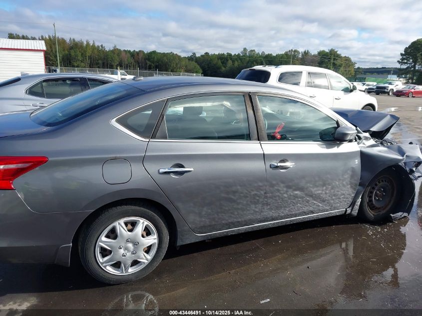 2016 Nissan Sentra Sv VIN: 3N1AB7AP6GL679193 Lot: 43446491